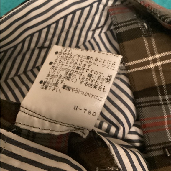 HUMAN WOMAN WWIDE LEG CHECKERED PANTS SZ S # COLLEGE# JEN ZEE - Picture 8 of 8